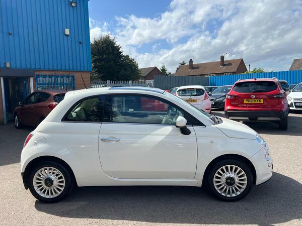 Fiat 500 1.2 Lounge Euro 4 NJ13RKV White #2
