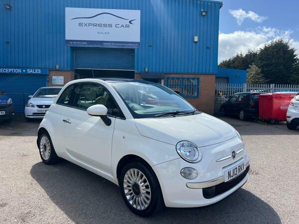 Fiat 500 1.2 Lounge Euro 4 White