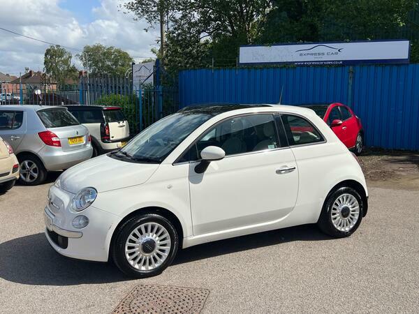 Fiat 500 1.2 Lounge Euro 4 NJ13RKV White #5