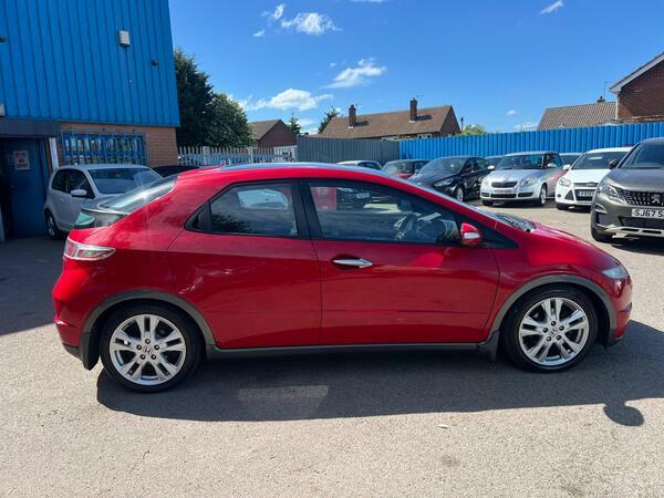 Honda Civic 1.8 I-vtec Ex Gt Red #2