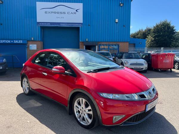 Honda Civic 1.8 I-vtec Ex Gt Red