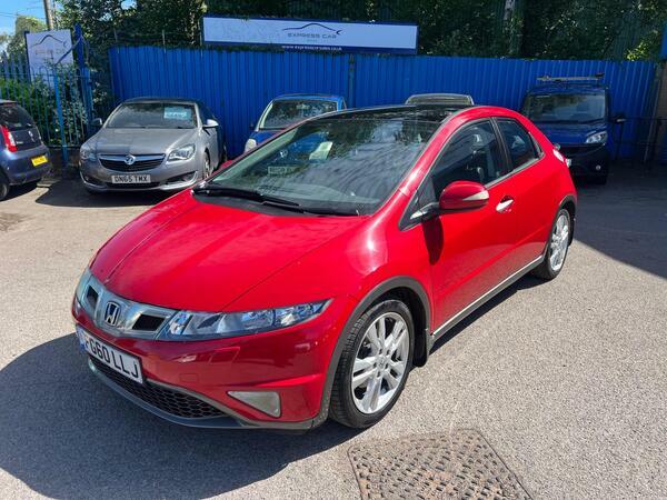 Honda Civic 1.8 I-vtec Ex Gt Red #4