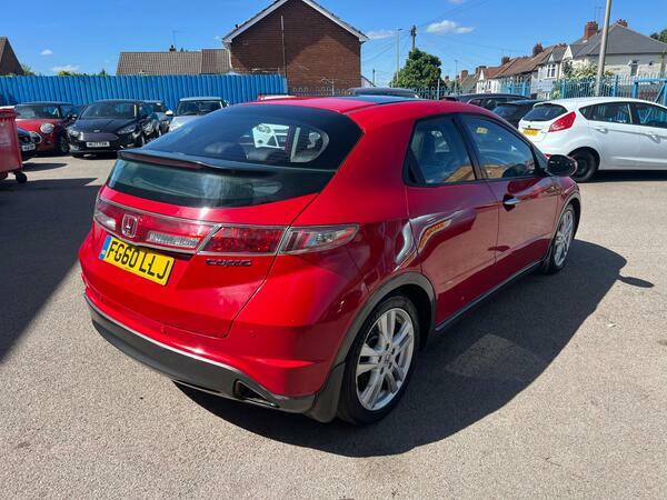 Honda Civic 1.8 I-vtec Ex Gt Red #3