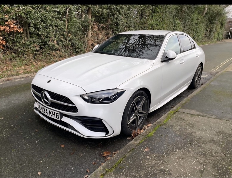 Mercedes-Benz C Class 1.5 C200h Mhev Amg LV24KHB White #5