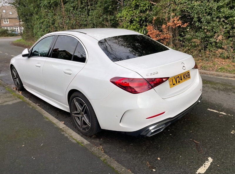 Mercedes-Benz C Class 1.5 C200h Mhev Amg LV24KHB White #3