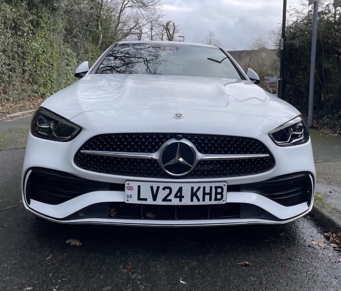 Mercedes-Benz C Class 1.5 C200h Mhev Amg White