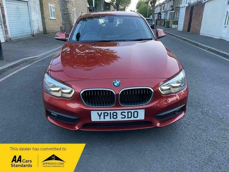 BMW 1 Series 1.5 118I Se Hatchback YP18SDO Orange #3