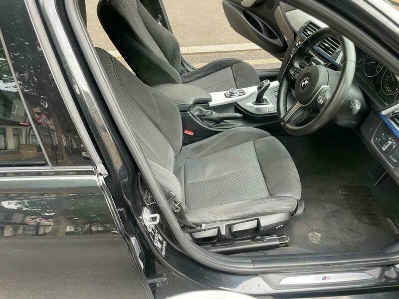 BMW 3 Series 2.0 320D M Sport CV66KKD Black #6