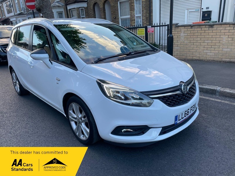 Vauxhall Zafira 1.4I Turbo Sri Mpv White