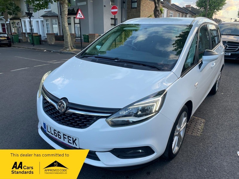 Vauxhall Zafira 1.4I Turbo Sri Mpv White #2