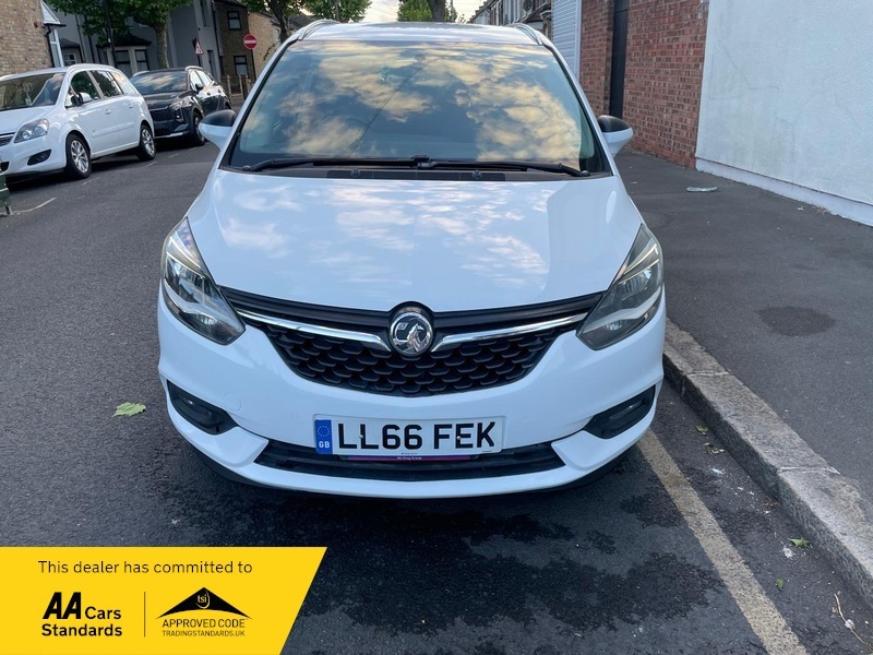 Vauxhall Zafira 1.4I Turbo Sri Mpv White #3