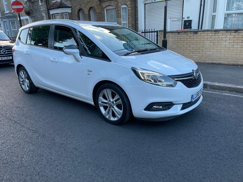 Vauxhall Zafira 1.4I Turbo Sri Mpv White #4
