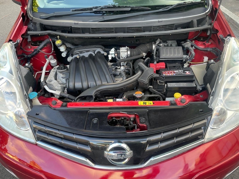 Nissan Note 1.6 16V N-tec Hatchback WF12OMS Red #4