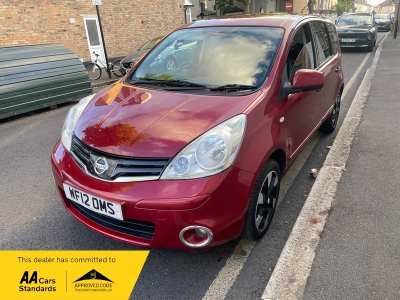Nissan Note 1.6 16V N-tec Hatchback WF12OMS Red #3