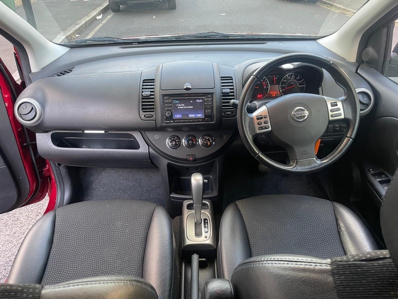 Nissan Note 1.6 16V N-tec Hatchback WF12OMS Red #5