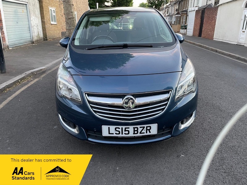 Vauxhall Meriva 1.4I Se Mpv LS15BZR Blue #3