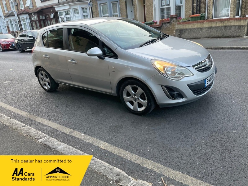 Vauxhall Corsa 1.2 16V Sxi Hatchback BN61NZK Silver #3