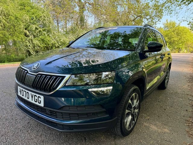 Skoda Karoq 1.5 Tsi Act Se Drive Suv Dsg Euro 6 S VO70YGG Blue #3