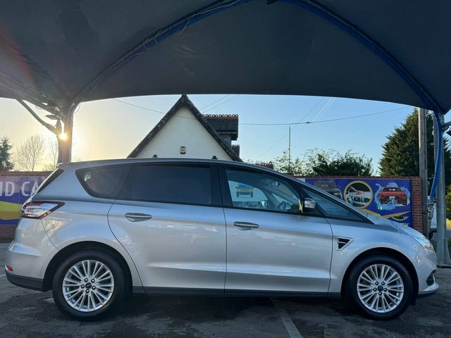 Ford S-Max 2.0 Tdci Zetec Mpv Euro 6 S S BX66JYY Silver #4