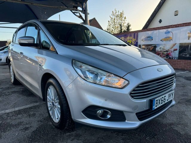 Ford S-Max 2.0 Tdci Zetec Mpv Euro 6 S S BX66JYY Silver #2
