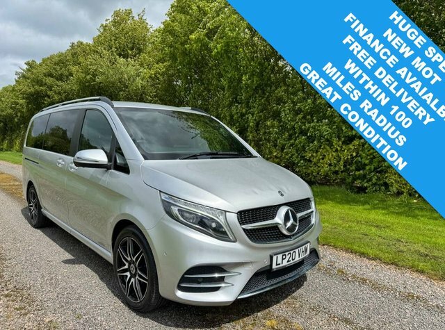 Mercedes-Benz V Class 2.0 V300d Amg Line Mpv G-tronic Euro 6 Silver