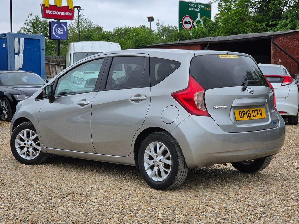 Nissan Note Hatchback 1.5 Dci Acenta Premium Euro 6 Ss DP16OTV Silver #4