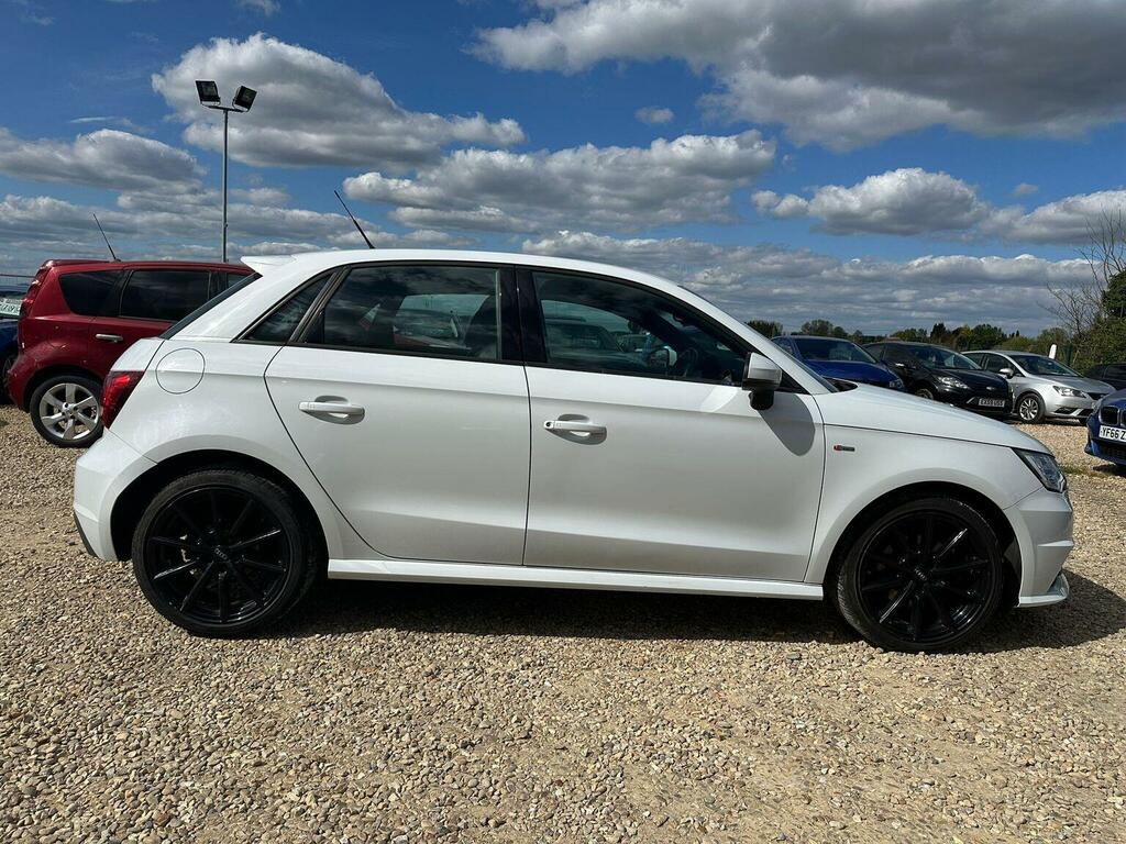 Audi A1 Hatchback 1.6 Tdi S Line Sportback Euro 6 Ss WD16MXC White #5