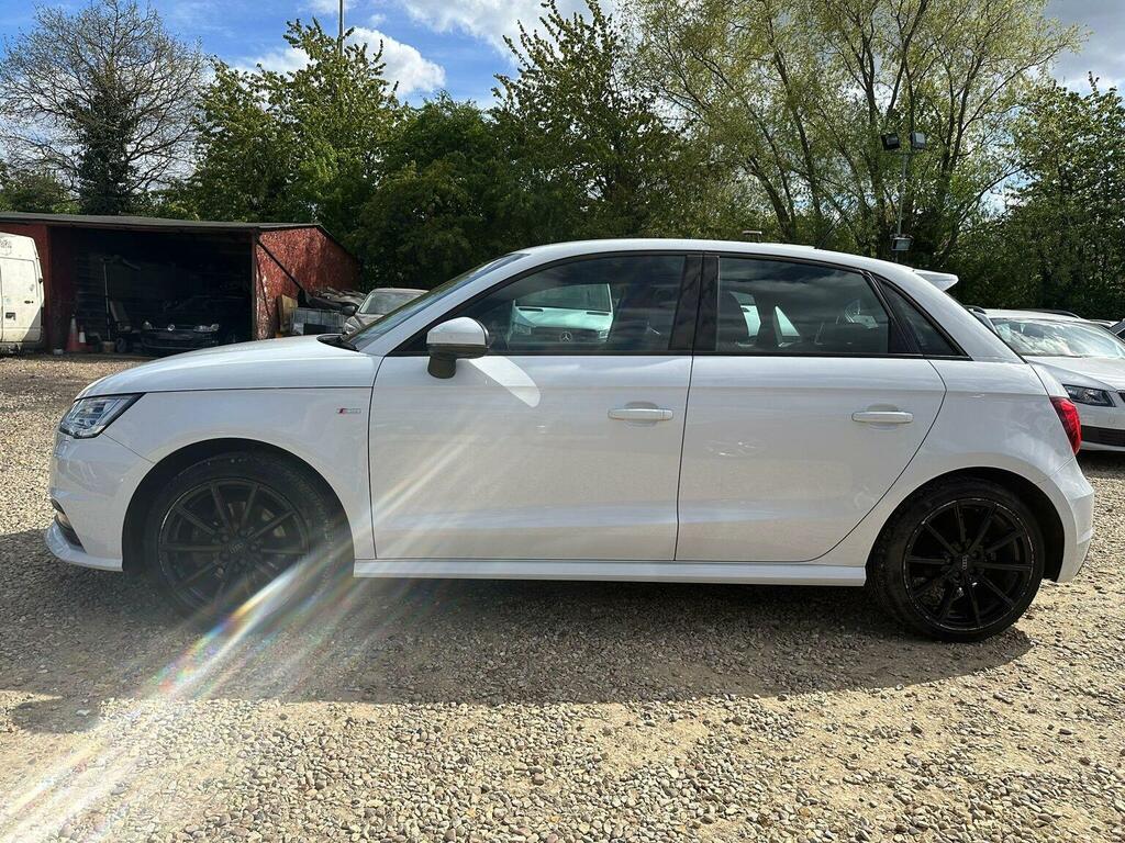 Audi A1 Hatchback 1.6 Tdi S Line Sportback Euro 6 Ss WD16MXC White #6