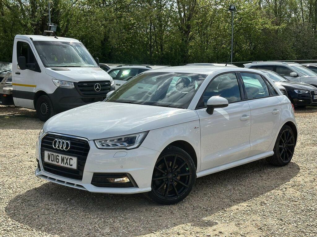 Audi A1 Hatchback 1.6 Tdi S Line Sportback Euro 6 Ss WD16MXC White #2