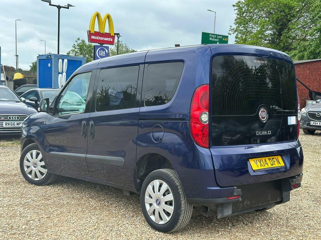 Fiat Doblo Estate 1.6 Multijet Mylife Dualogic 201414 Blue #4