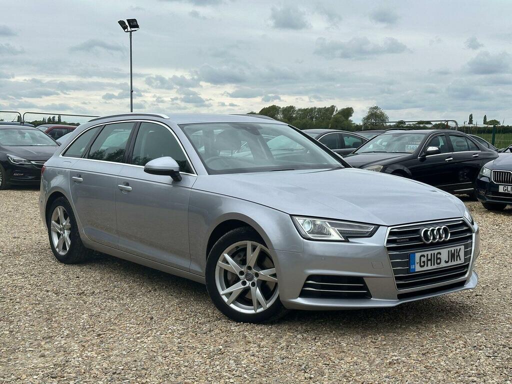 Audi A4 Avant Estate 2.0 Tdi Sport S Tronic Quattro Euro 6 Ss Silver