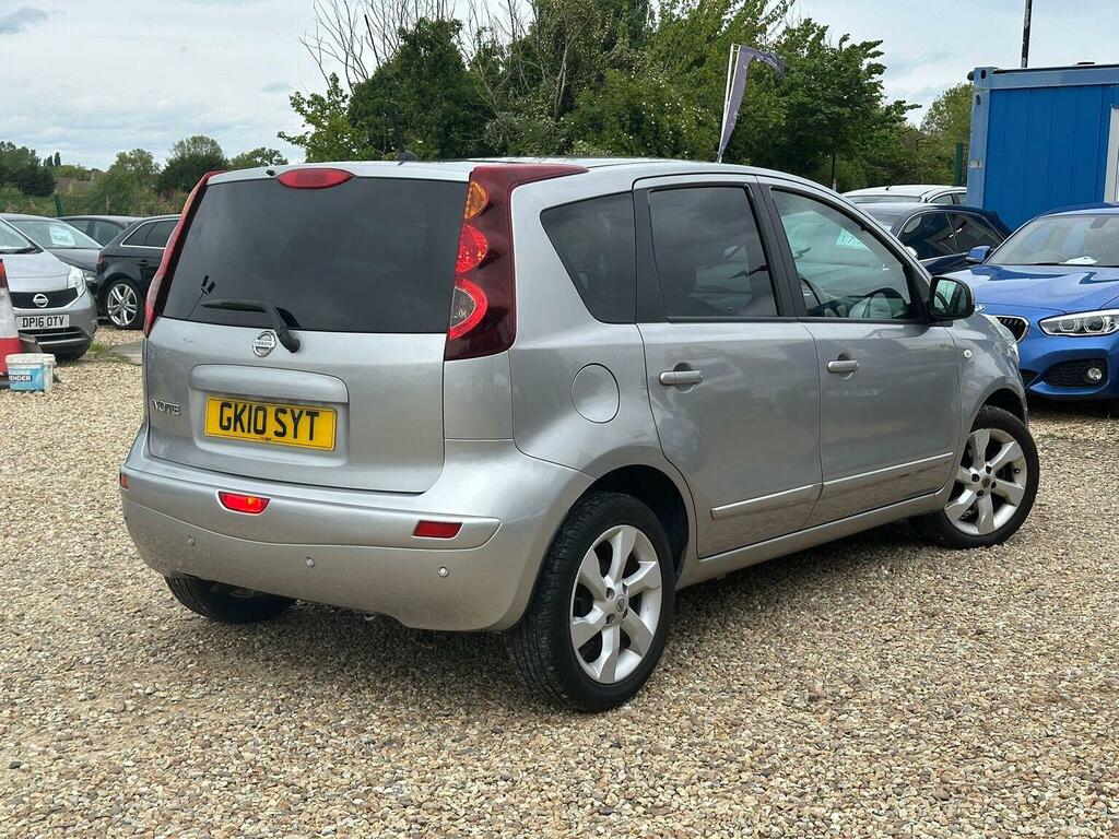Nissan Note Hatchback 1.6 16V Tekna Euro 4 201010 GK10SYT Silver #3