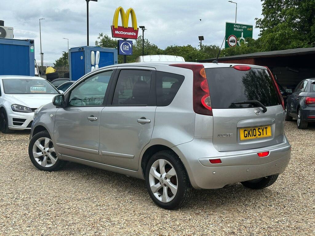 Nissan Note Hatchback 1.6 16V Tekna Euro 4 201010 GK10SYT Silver #4