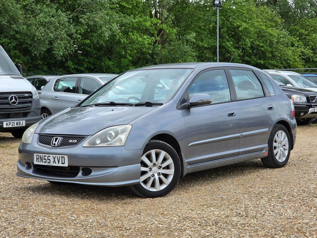 Honda Civic Hatchback 2.0 I-vtec Type S Vsa 200655 Grey #2