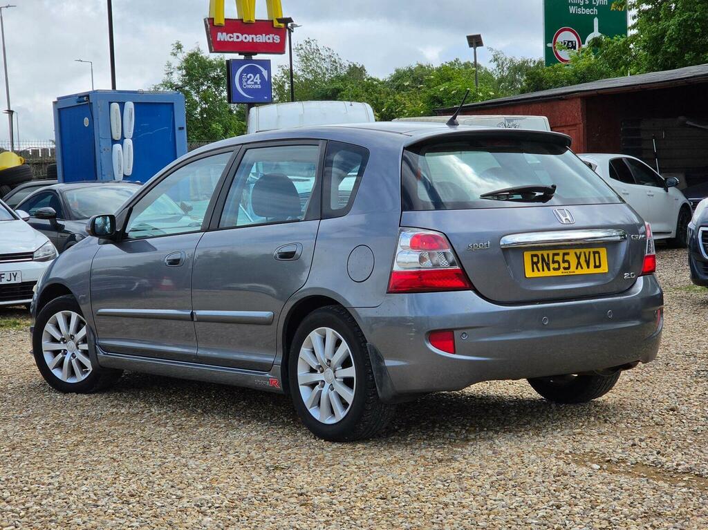 Honda Civic Hatchback 2.0 I-vtec Type S Vsa 200655 Grey #4