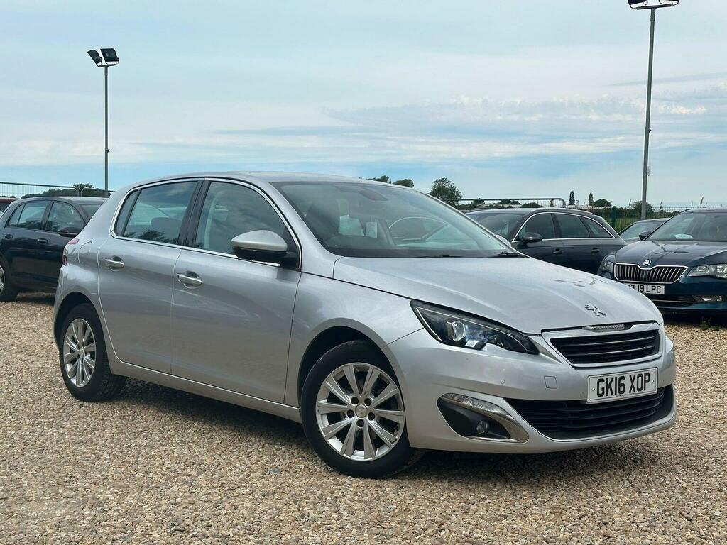 Peugeot 308 Hatchback 1.6 Bluehdi Allure Euro 6 Ss 201 Silver