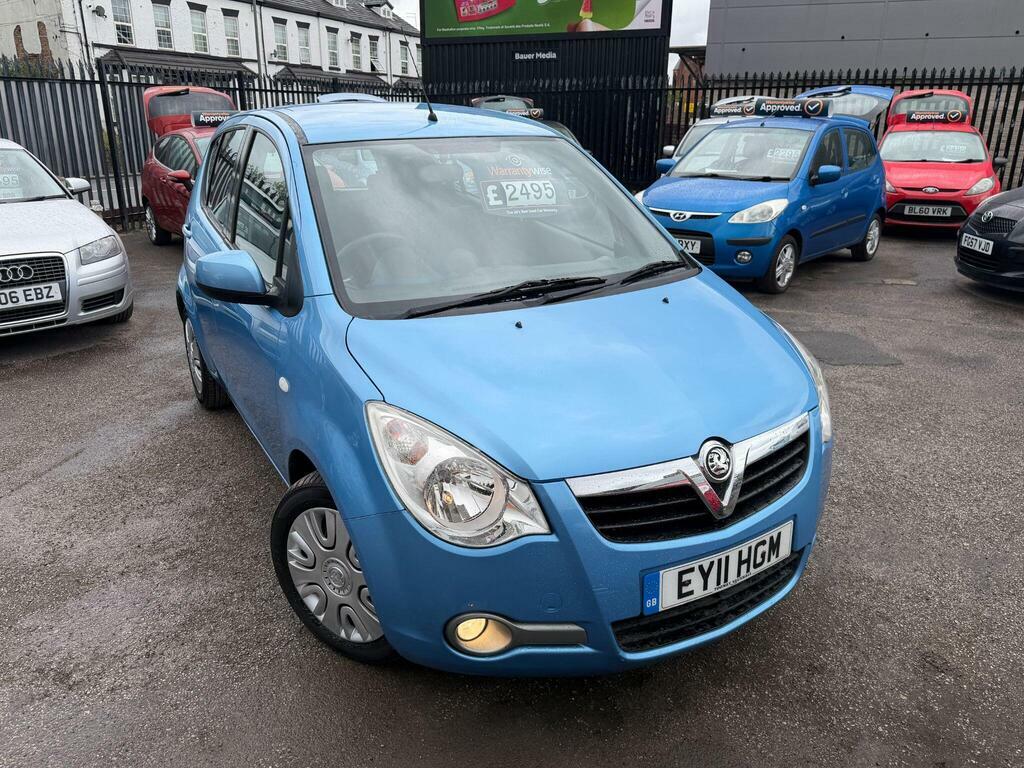 Vauxhall Agila 1.2 Vvt Ecoflex S Euro 5 Blue