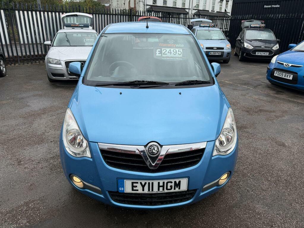 Vauxhall Agila 1.2 Vvt Ecoflex S Euro 5 Blue #2