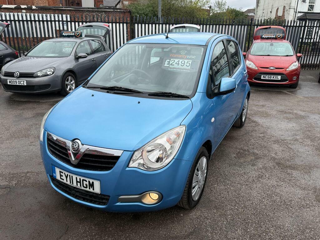Vauxhall Agila 1.2 Vvt Ecoflex S Euro 5 Blue #3