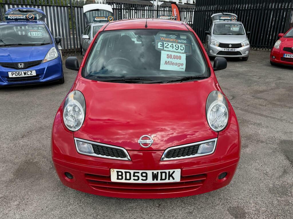 Nissan Micra 1.2 16V Visia Red #2