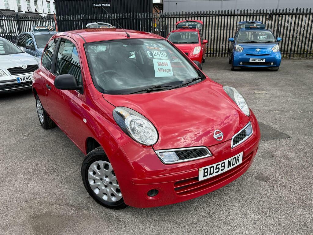 Nissan Micra 1.2 16V Visia Red