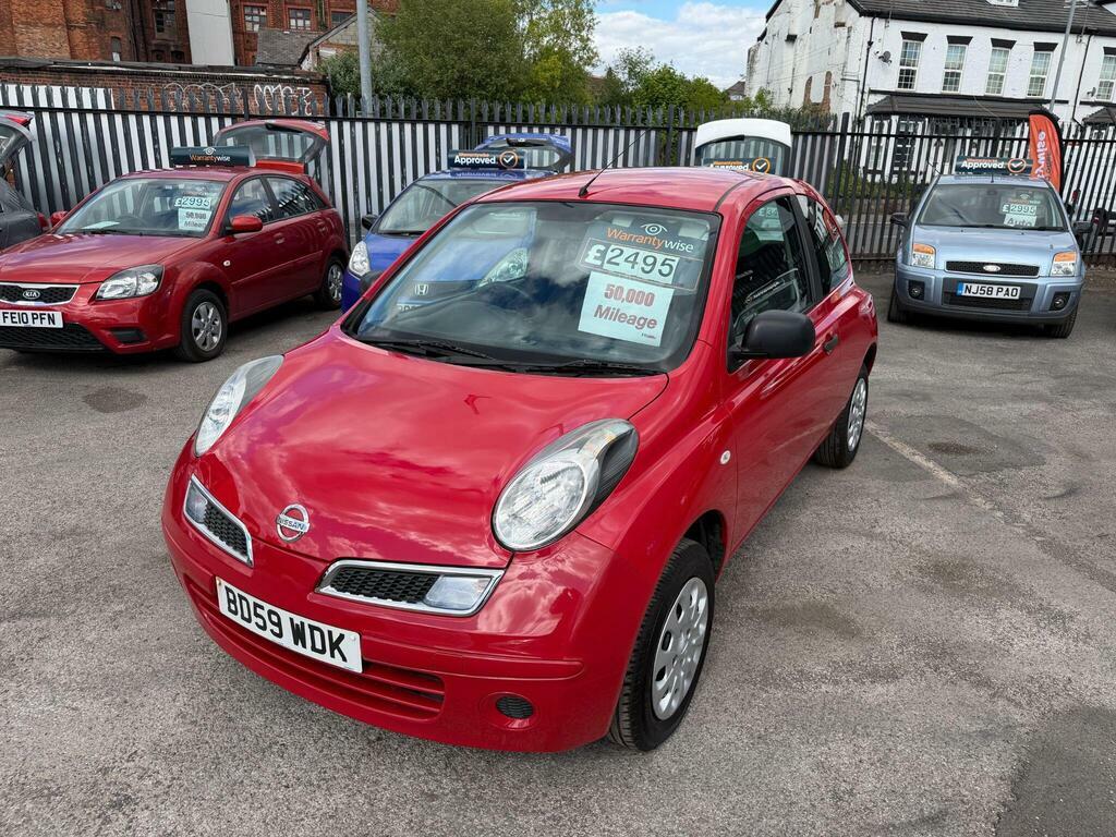 Nissan Micra 1.2 16V Visia Red #3
