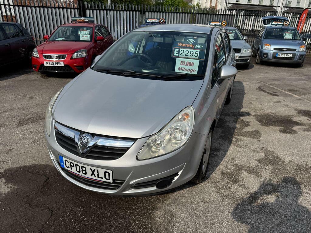 Vauxhall Corsa 1.2I 16V Club Silver #3