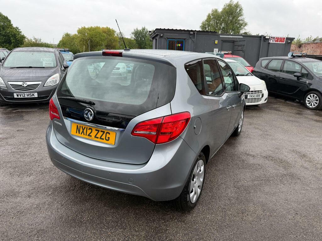 Vauxhall Meriva 1.4 16V Exclusiv Euro 5 Silver #5