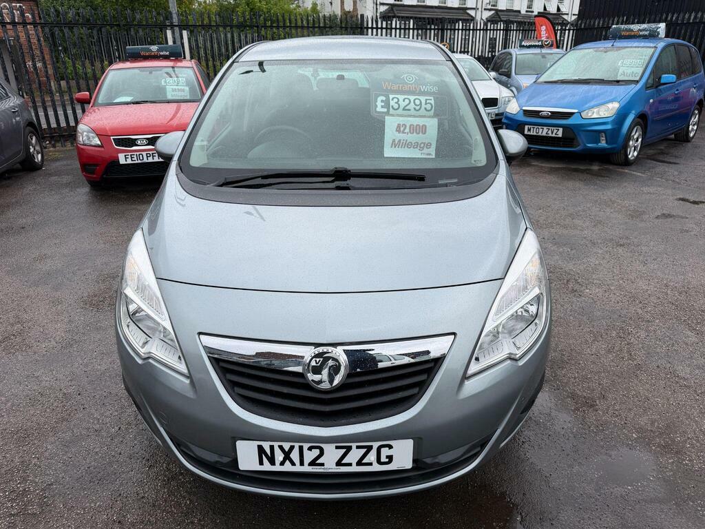 Vauxhall Meriva 1.4 16V Exclusiv Euro 5 Silver #2