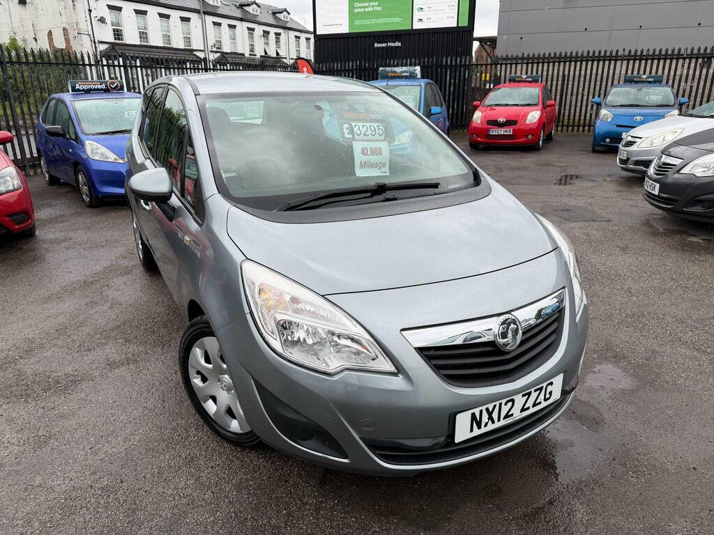 Vauxhall Meriva 1.4 16V Exclusiv Euro 5 Silver