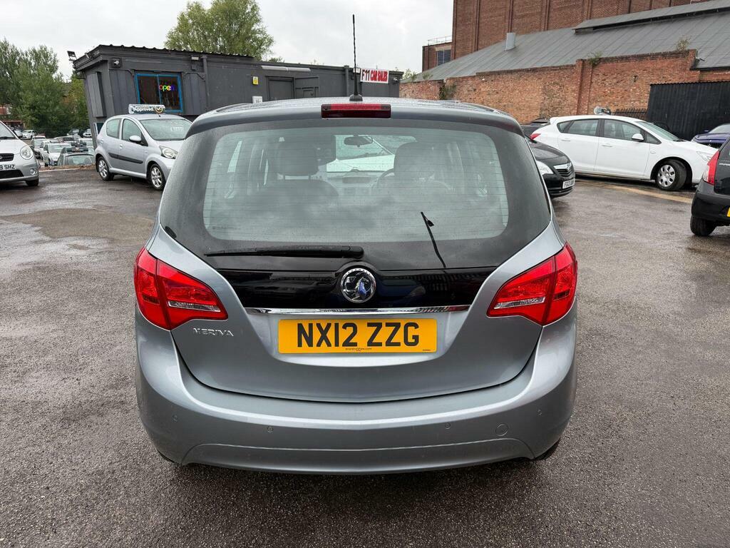 Vauxhall Meriva 1.4 16V Exclusiv Euro 5 Silver #6