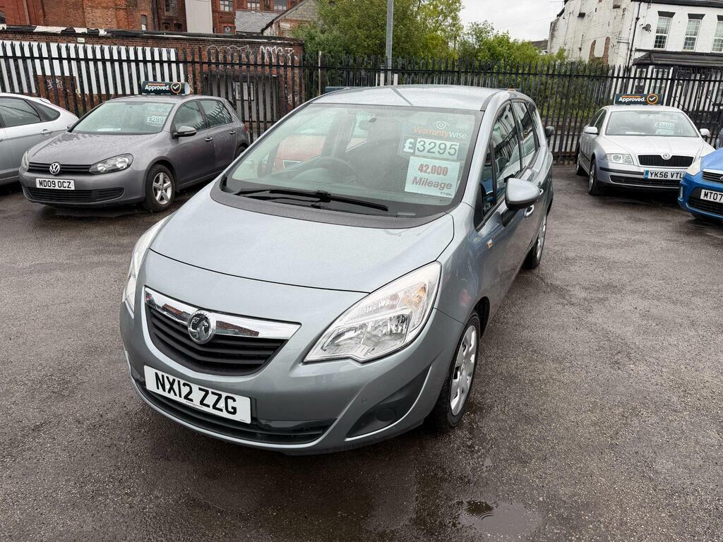 Vauxhall Meriva 1.4 16V Exclusiv Euro 5 Silver #3