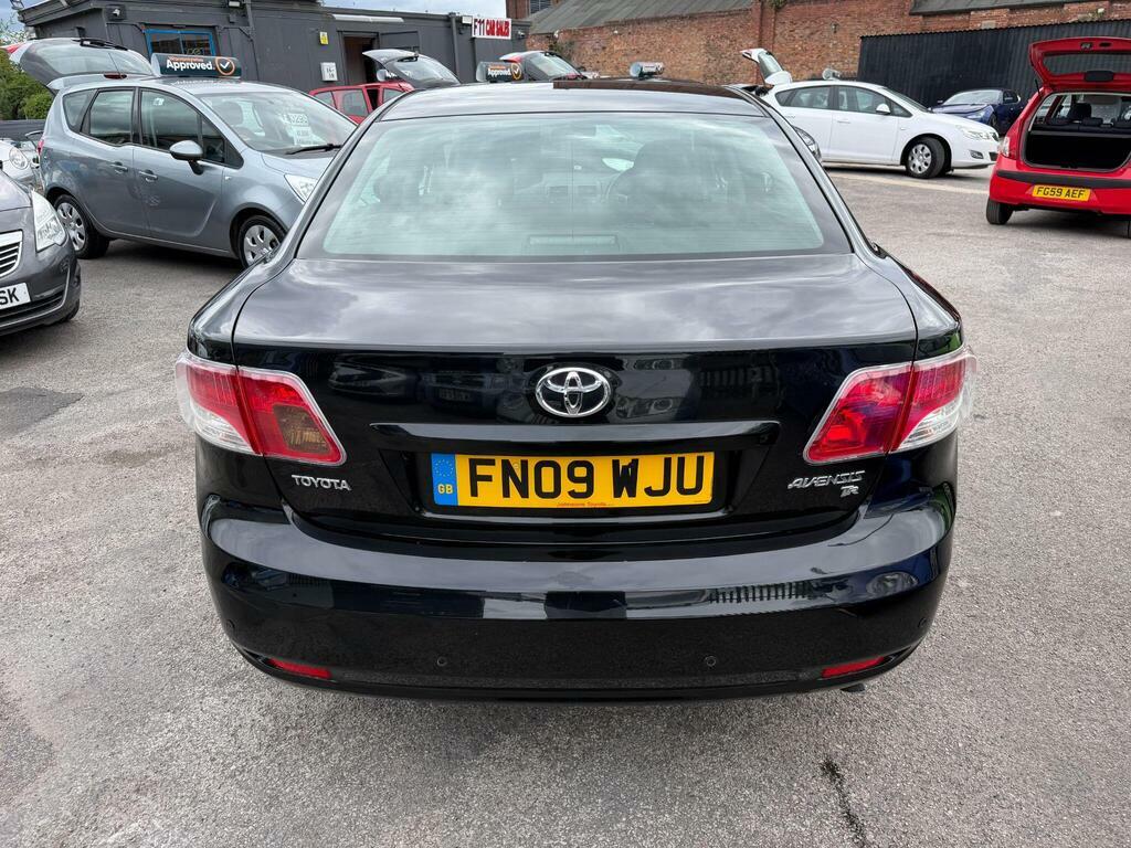 Toyota Avensis 1.8 V-matic Tr Euro 4 Black #6