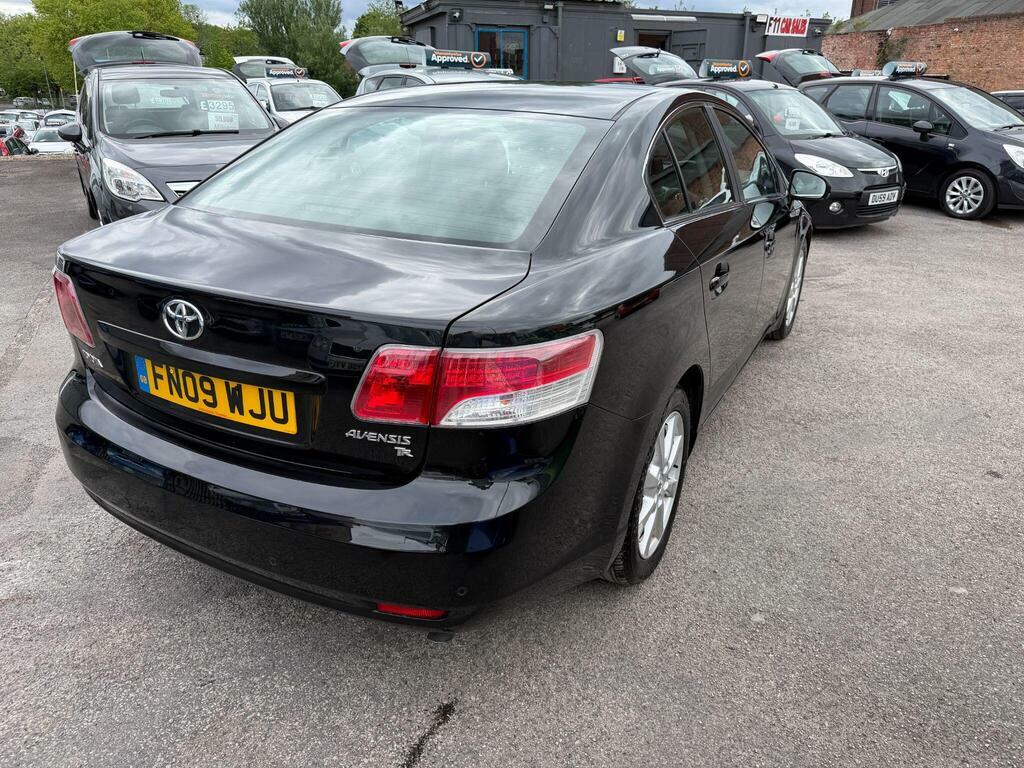 Toyota Avensis 1.8 V-matic Tr Euro 4 Black #5